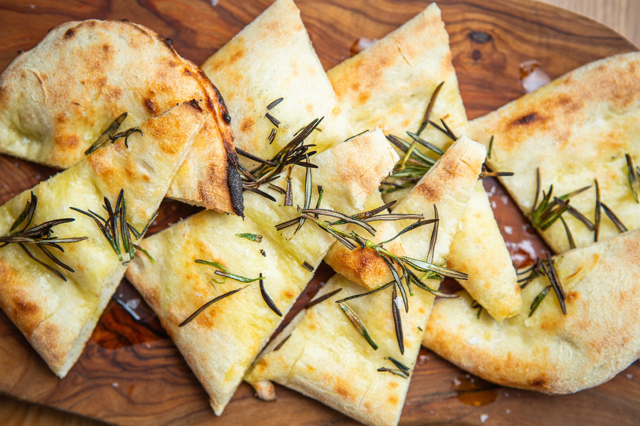 Focaccia al rosmarino e sale Maldon